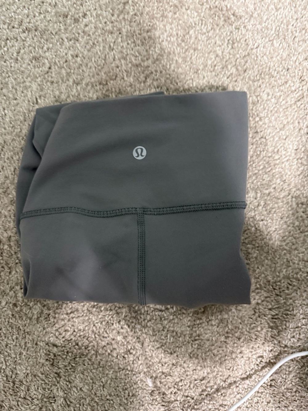lululemon athletica Gray High-Rise Leggings size 0